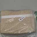 OIAHOMY Cotton Rope Woven Storage Baskets for Shelves, Rectangle Storage Bins with Handles, Towel Basket - 13"9.85"8.7", Brown
