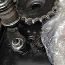 Mini Bike Jackshaft Assembly Cover Kit with 420 Chain Compatible with Coleman CT200U CT200U-EX BT200X Axis M200 Baja Warrior MB200 196cc 212cc 6.5HP Engine Parts 420 Chain Jackshaft Sprocket (red)