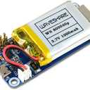 UPS HAT (C) for Raspberry Pi Zero Boards, Provides 5V Uninterruptible Stable Power with Pogo Pin Connector