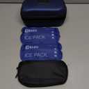 Insulin Cooler Travel Case TSA Approved Medication Diabetic Cooler for Travel with Temperature Display Refrigerated Medicine Organizer Bag with 2 Ice Pack (Blue)