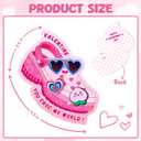 Valentines Day Cards for Kids School Classroom - 36 Valentine Cards with 72 Unique Shoe Charms, 6 Cute Designs - Valentine Exchange Gift for Boys Girls, Funny Valentines Cards for Kids Party Favors