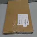 Paper Towel Holder with Sturdy Marble Base, Freestanding Paper Towel Holder Countertop, One-Handed Use, No Wobbly (Brushed Nickel)