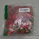 Kesoto 50pcs Red Roses Buds Artificial Flowers Bulk, 1.6" Small Silk Fake Roses Flower Heads for Decoration, Crafts, Wedding Centerpieces Bridal Shower Party Home Decor