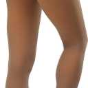 Fleece Lined Tights Women Sheer Warm Pantyhose Leggings Fake Translucent Thermal Winter Thick Tights for Dresses (L)