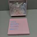 Mesovor 4 Pack Elegant Bow Hair Claw Clips, Nonslip 4.3" Large Hair Grip Hairclips for Thin and Thick | Acrylic Hair Strong Hold Hair Jaw Clamps (Mermaid Stripes)