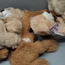 MorisMos 6Pcs Teddy Bears Bulk Baby Shower, 14inch Cute Teddy Bear Stuffed Animals Plush, Small Stuffed Bears on Centerpiece Baby Shower, Brown, Dark Brown