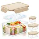 Blushtier 3 Pack Chill Bento Box and Lunches 2 Different Sizes