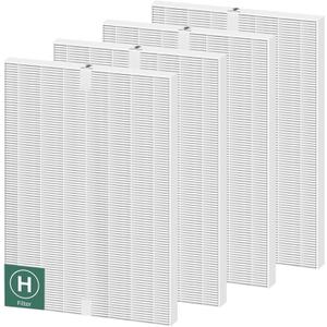 5500-2 Air Purifier Filter Replacement for Winix Plasmawave Air Purifier 5500-2 5300-2 6300-2 C535 AM80 AM90,4 Pack H13 Grade True HEPA Filter,Replace 116130 Filter H