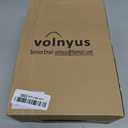 Waterproof Flickering Plastic Flameless with Cycle Timer & Remote Control, Pack of 2 Fake Battery Operated Candle Grease Outdoor Pillar LED Candles (Ivory, 4" x10")