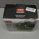OXO Good Grips Little Salad & Herb Salad Spinner, Fruit Washer and Lettuce Spinner (Small, White)