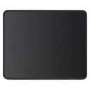 JIKIOU 2  Pack Mouse Pad with Stitched Edge, Comforable Mouse Pads with Non-Slip Rubber Base, Washable Mousepads Bulk with Comfortable Cloth, Mouse Pads for Computers Laptop Mouse 10.2x8.3inch Black