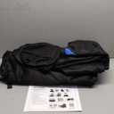 HChengkikz Seat Covers Neoprene Waterproof, Premium Cloth Car seat Covers Full Set, Airbag Compatible, Durable, Universal Fit Automotive Seat Covers for Most Cars, Trucks, SUVs(Black Blue 816)