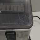 Aeitto Ice Maker Countertop 26lbs/24H, Ice Machine 8 Ice Cubes Ready in 6 Mins, 2 Sizes of Bullet Ice Portable Ice Makers with Basket & Scoop, Auto Self-Cleaning for Home/Kitchen/Office Stainless (Silver)