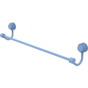 Allied Brass 421D/36-FTB Venus Collection 36 Inch Towel Bar with Dotted Accent, Flat Troll Blue
