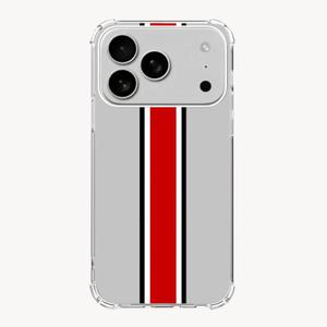 Ohio State Helmet Stripes Phone Case Compatible with iPhone 17 ProOhio State Helmet Stripes Cool Teen Woman Girl Boy Case for iPhone 17 Pro, Shockproof TPU Bumper Protective Cover Case