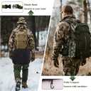 CHERAINTI Hunting Seat Cushion, Lightweight Memory EVA Foam Tree Stand Cushion, Portable and Waterproof Silent Camo Pad for Comfortable Hunting, Camping, Ice Fishing, and Outdoor Sports 17 x 13 Inch