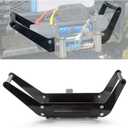 ECOTRIC 10x 4 1/2 Cradle Winch Mount Mounting Plate 8000-13,000 Lb Capacity Winch Mounting Hitch Receiver Recovery Winches Foldable