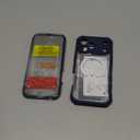 seacosmo for iPhone 17 Pro Max Case, Full Body Bumper with Built-in Tempered Glass Privacy Screen Protector and Camera Lens Protection, Compatible with MagSafe, Shockproof Phone Case, 6.9", Deep Blue