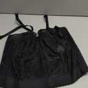 Goddess Women's Lace Bustier Bra (44D, Black)