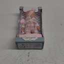 Enjoyin 12'' Baby Doll in Gift Box with Pink Cloths, Pacifier, 13''x13'' Microfabric Blanket, and Feeding Bottle. Gift Idea for Ages 3+
