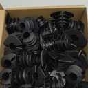 50 Pcs 1/2 Inch Thru Stud Isolation Clamp Durable Pipe Supports for PEX, Copper, Wood, CPVC Pipe Applications Sturdy Plastic Clamp for Long-lasting Reliability