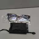 miyya Blue Light Glasses for Women & Men Oversized UV & Blue Light Blocker Chunky Frames, Stylish Eyewear Accessories