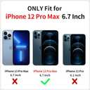 XIZYO for iPhone 12 Pro Max Case, Curly Wave Frame Cute Phone Case Clear Wavy Aesthetic Phone Case for Women Girls Slim Soft TPU Shockproof Protective Bumper Case, Purple