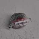 Handmade Rhinestones lace Applique handsewing Beads Trim Patches Neckline for Dress Clothes Accessory (Red)