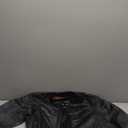 Milwaukee Leather SH1785 Men's Black Leather Scooter Style Motorcycle Jacket w/Side Stretch and Reflective Piping,  Large