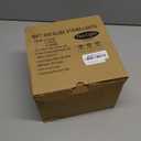 50 Feet Patio String Lights with 53 Edison Globe Bulbs, UL Listed for Indoor Outdoor Use, E12 Socket Base, Connectable Lights for Porch Deck Gazebos Balcony Wedding Gathering Parties Decor, Black