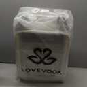 LOVEVOOK Carry On Luggage 22x14x9 Airline Approved,20 Inch Carry-on Suitcase for Women,Softside Suitcases with Wheels,Rolling Checked Luggage with TSA Lock,Lightweight Travel (Bean Green/Rice White)