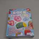 Dan&Darci Rock Painting Kit for Kids - Arts and Crafts for Girls & Boys Ages 6-12 - Craft Kits Art Set - Supplies for Rocks Paint - Best Tween Gift Ideas for Kid Activities Age 6 7 8 9 10 11 (Multi-color)