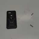 LUMARKE for Google Pixel 3A Case with Screen Protector,Pass 16ft. Drop Tested Military Grade Protective Phone Cover with Magnetic Ring Kickstand Compatible with Car Mount Holder Black