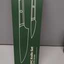 8 Inch Razor Sharp Chef Knife, High Carbon German Steel Blade with Comfortable Grip, Ideal for Meal Prep with Gift Box and 3.5 Inch Paring Knife, BBQ Knife (RUPA)