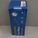 Ultra Thin Flat Pillows for Sleeping,Cooling Slim Memory Foam Pillow 2.75 in Height Ultra Thin Pillow,Low Profile Sleeper Pillows for Stomach Sleeper for Neck and Back Support Stomach Sleeping Pillow (Blue)