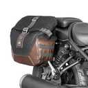 TAZGANTAX Motorcycle Quick-release Saddle Storage Tail Bag for Honda Rebel 1100 500 300 CMX1100 CMX500 CMX300 Waterproof Detachable Panniers Seat Side Luggage Touring Tool Pack (Only Bag)