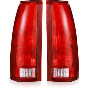 Boine Tail Light Compatible With 1988-1999 Chevy/GMC Silverado Sierra C/K 1500 2500 3500 Suburban Tahoe Blazer Yukon Cadillac Escalade Driver and Passenger Side Rear Light Brake Lamps Housing
