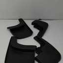 ECOTRIC Mud Flaps Guards Compatible with 2009-2018 Dodge Ram 1500 2500 3500 with Fender Flares Replacement for 82214137 Front & Rear Splash Guards