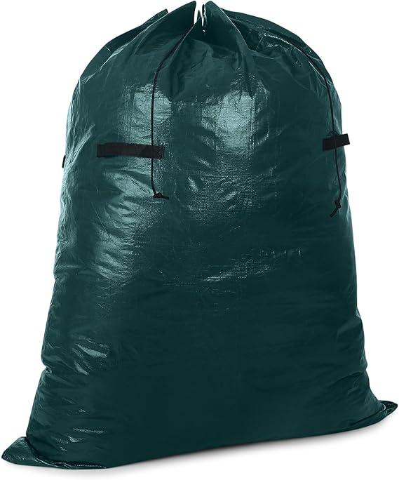 Hushee Pool Cover Storage Bag with 4 Carry Handles Extra Large Pool Storage Heavy Duty Pool Cover for Winter Pool Safety Covers