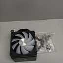 upHere CPU Cooler Air, Dual Tower ARGB CPU Cooler with 120mm PWM Fan, 6 Heat Pipes CPU Air Cooler ARGB for AM5/AM4/AM3, Cooler for PC Compatible with Intel LGA 1700/1150/2011/2066/1151/1155/1156