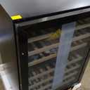 24 Inch Dual Zone Wine Fridge, 54 Bottle Under Counter Refrigerator for Built-in or Freestanding, Wine Cooler for Bottles with Glass Door, Removable Shelves for Home, Office (Blcak)