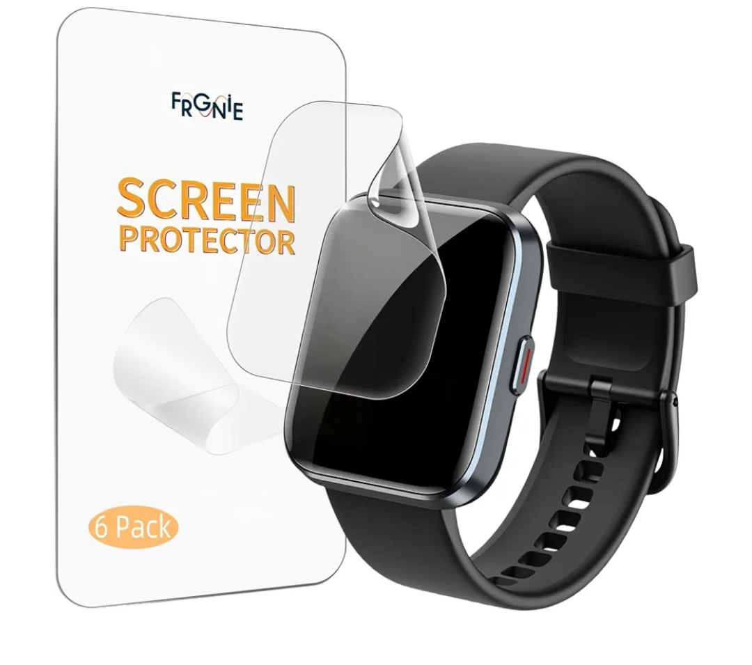 Screen Protector Designed for Tensky Quican ID208 Plus Smart Watch 1.8”, Soft HD Clear TPU Film Designed for WMK Smartwatch 1.83 Inches