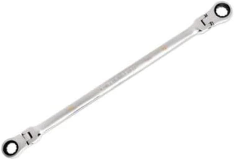GEARWRENCH 90-Tooth 12 Point GearBox Double Flex Ratcheting Wrench 17x19mm | 86825