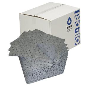 Oil-Dri L90902 15" W x 19" L Universal Heavy Weight Bonded Perforated Pads (100 Mats/Box)