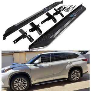 5.5" Stainless Steel Step Bars for 2020-2024 2025 Toyota Highlander XU70 Running Boards Side Steps nerf bar Pedal Accessories