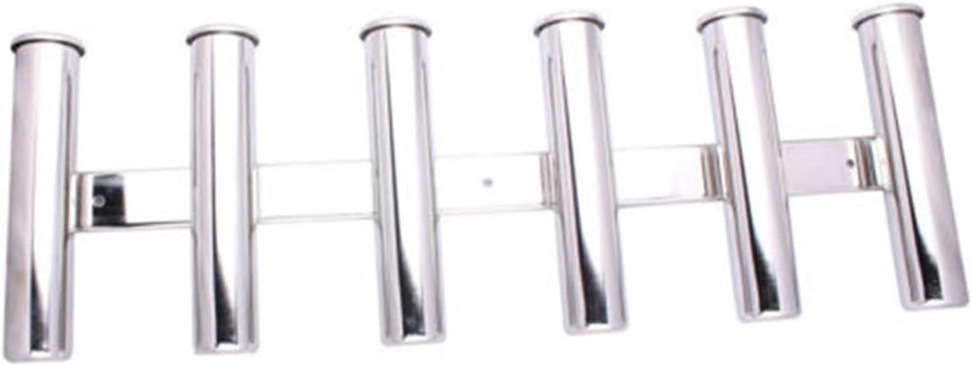 Marine Hardware Boat Accessories The 6 Link Fishing Rod Holder 6 Tubes Rod Pod Rack Stainless Steel Boat Marine Yacht