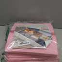 Criusia Drawer Organizer Clothes, 10 Pack Dresser Organizer for Baby Clothes, Underwear, Sock- Foldable Closet Organization and Storage Dividers Bins for Nursery, Bedroom (Pink)