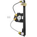 JC Whitney Window Regulator Compatible with BMW 330i 2006 Rear, Driver Side