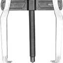 BILITOOLS 6" 2-Jaw Gear Puller, Internal External for Removal of Pulleys Flywheels Bearings & Gears