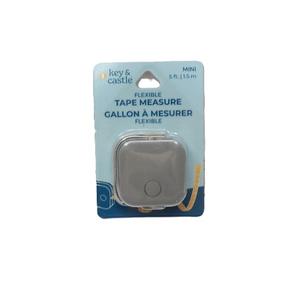Key and Castle, 5FT Flexible Tape Measure, Minis, 7 Pack